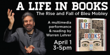 A Life In Books flyer